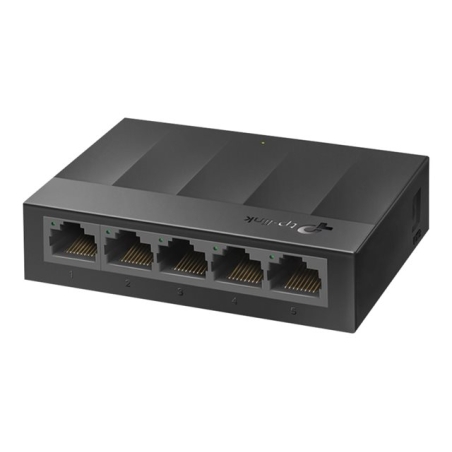 Switch TP-Link LiteWave LS1008G – 8 porturi Gigabit, Plug & Play, Carcasă metalică