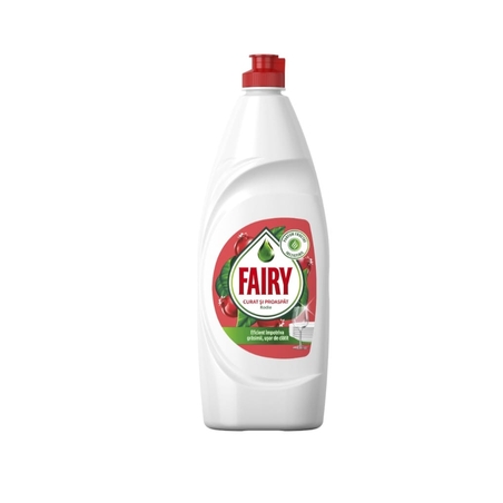 Detergent de vase Fairy Pomegranate Red Orange, 750 ml