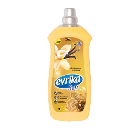 Balsam de rufe EVRIKA Soft, Gold Orchid & Vanilla, 2 l