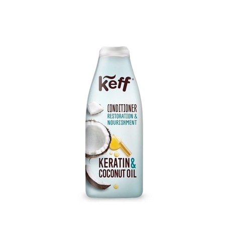 Balsam Keff Keratin Coconut Oil pentru repararea si hranirea parului 500 ml