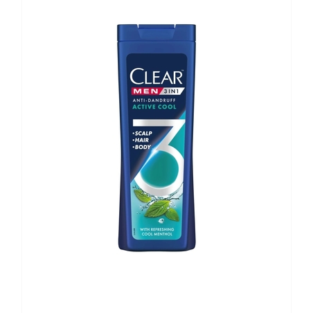 Clear pentru barbati 3 in 1 Active Cool