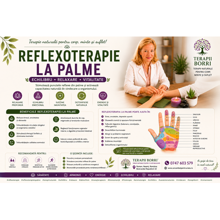 Reflexoterapie la mâini (9+1)