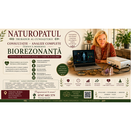 Consultație analize complete tehnică modernă - Biorezonanță