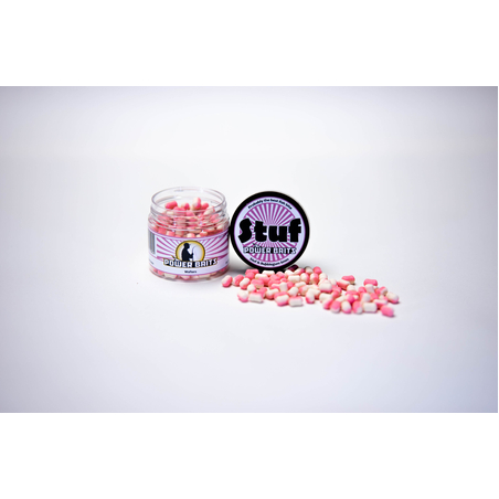 Wafters Power Baits Bicolor Stuf and Bubblegum 6mm