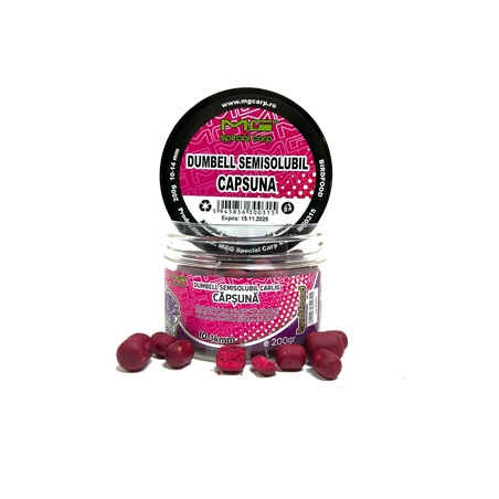 Dumbell Semisolubil cârlig Capsună
