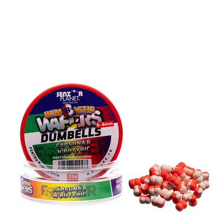 BUMBASTIC WAFTERS DUMBELLS PENTRU BANDA CAPSUNA & N'BUTYRIC 6-8mm 25g