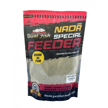 BOOM DE FUM NADA SPECIAL FEEDER, AROMA DE USTUROI SI CANEPA, 1KG, DUAL FISH