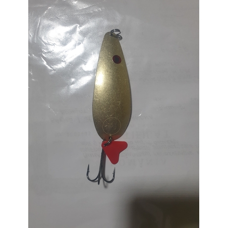 Lingurita oscilanta auriu mat 15g