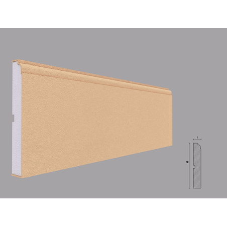 Ancadrament fereastra exterior F110 dimensiuni 150x25x2000mm