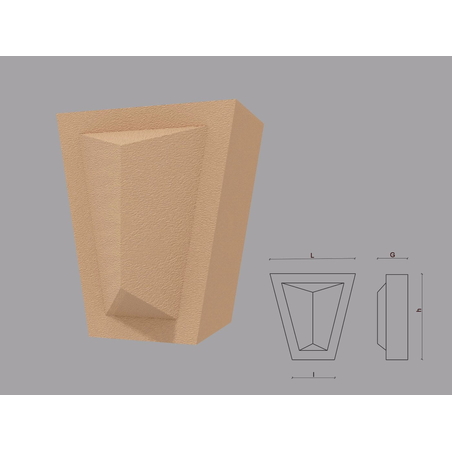 Cheie de bolta FPCB07 dimensiuni 200x100x170/100mm