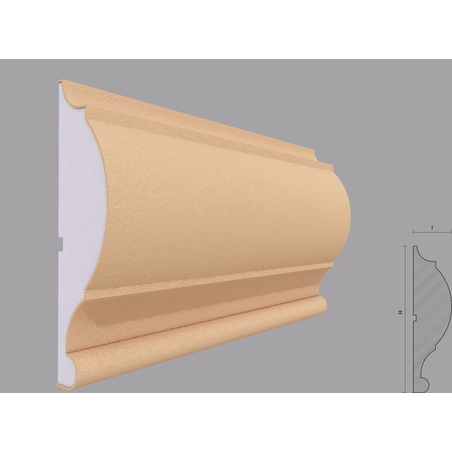 Brau decorativ de exterior F310 dimensiuni 250x70x2000mm