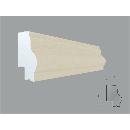 Brau decorativ de exterior F327-30 dimensiuni 120x85x2000x30mm