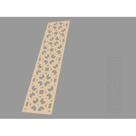 Accent / Ornament decorativ de exterior T3 dimensiuni 1000x40x500mm