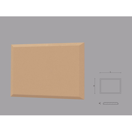 Coltar decorativ de exterior CL04 dimensiuni 250x35x350mm