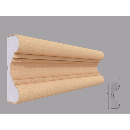 Ancadrament fereastra exterior F127 dimensiuni 150x50x2000mm