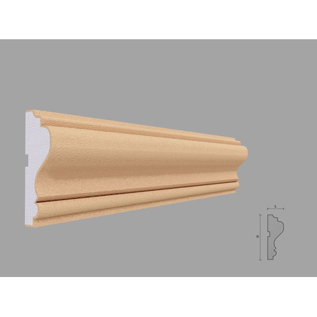 Ancadrament fereastra exterior FP138 dimensiuni 110x36x2000mm