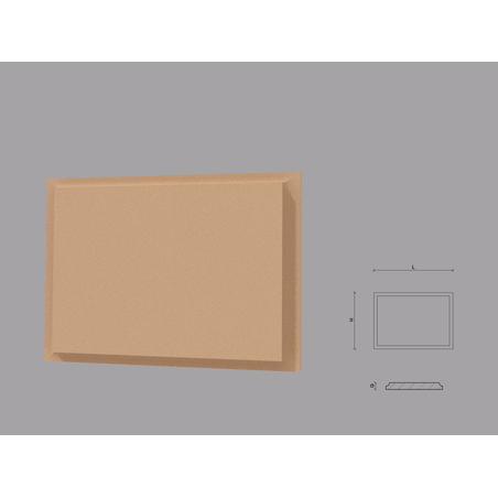 Coltar decorativ de exterior CL02 dimensiuni 250x33x350mm