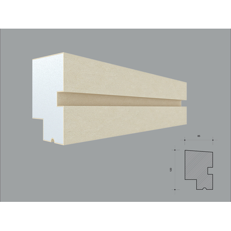 Brau decorativ de exterior F328-30 dimensiuni 120x85x2000x30mm