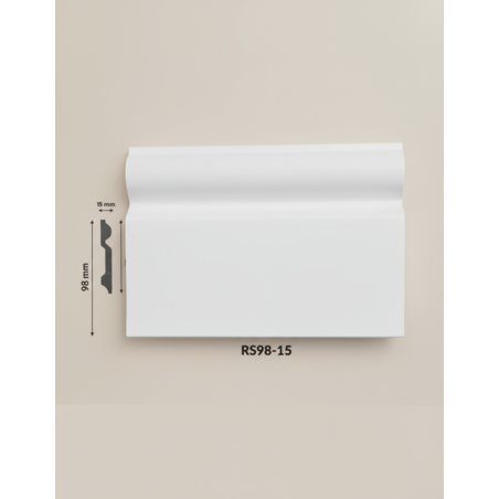 Plintă duropolimer RS98-15 98x15x2000