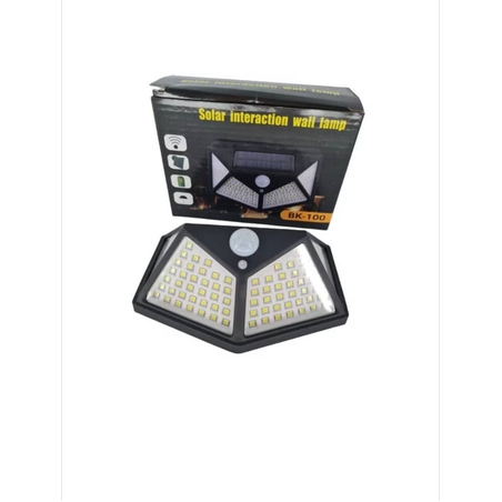Mini lampa cu incarcare solara 100-led-uri  - Senzor-de-miscare