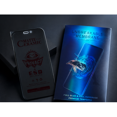 Folie de Protectie Ceramica, iPhone 16 Pro Max