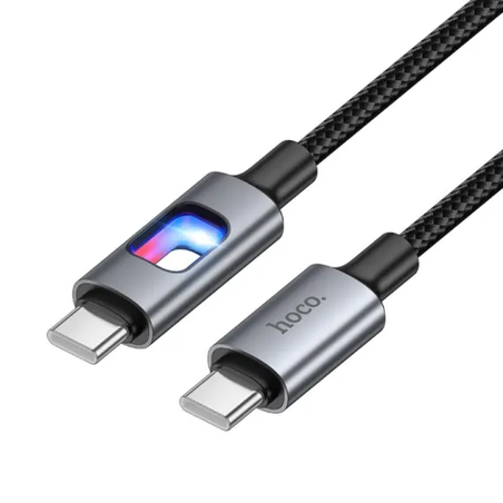 Cablu Date Hoco U144, Type-C la Type-C, Compatibil iPhone 16/17/Android/Macbook, Incarcare rapida 60W