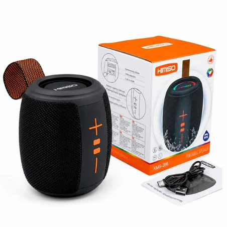 BOXA PORTABILA CU BLUETOOTH KIMISO KMS 292 LUMINI RGB 8W TIP C