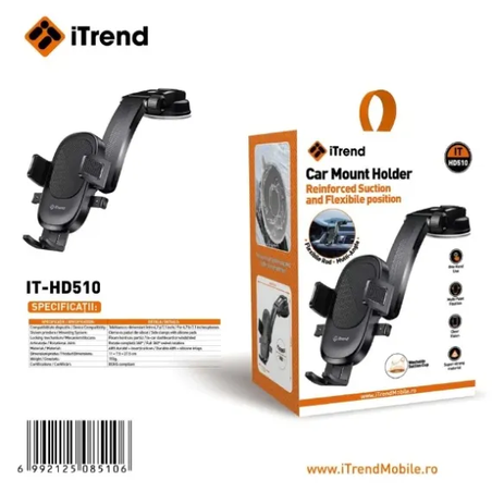 SUPORT TELEFON ITREND HD510 VENTUZA TELESCOPIC BORD ROTATIE 360