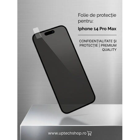 Folie protecție ecran confidențialitate iphone 14 Pro Max
