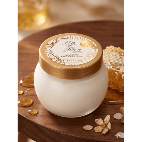 CREMĂ DE MÂINI ȘI CORP HRĂNITOARE MILK&HONEY GOLD
