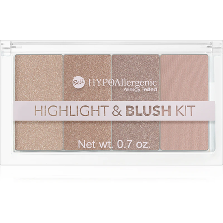 Bell HYPOallergenic-Paleta cu iluminatoare și farduri de obraz
