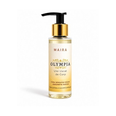 Ulei Uscat de Corp Olympia – Parfum Floral Fructat cu Portocală, Iasomie și Vanilie | 100ml