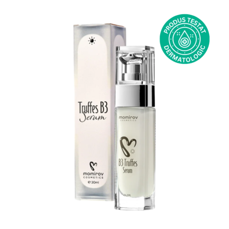 Momirov-Serum Truffes B3 cu 5% niacinamidă și extract de trufe, 30 ml