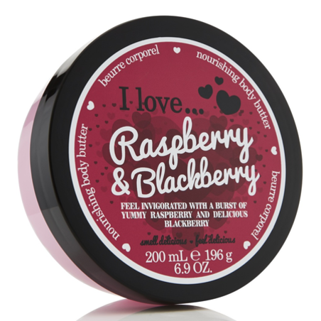 I Love Unt de corp Raspberry & Blackberry 200 ml