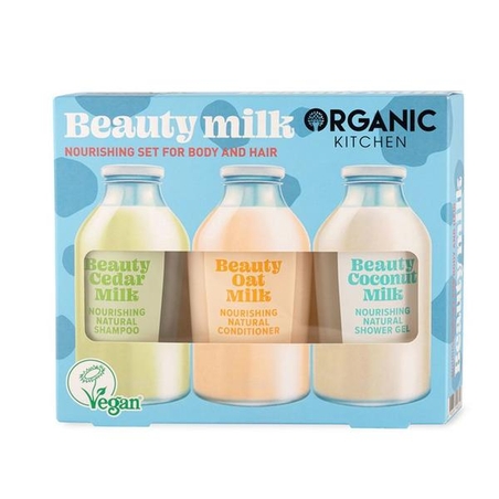 et Cadou Nutritiv pentru Corp si Par - Organic Kitchen Beauty Milk