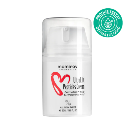 Momirov-Cremă Ultralift cu peptide și acid hialuronic, 50 ml