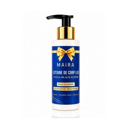 Loțiune de Corp Lux cu Niacinamide – Black Elixir | Hidratare cu Parfum Oriental