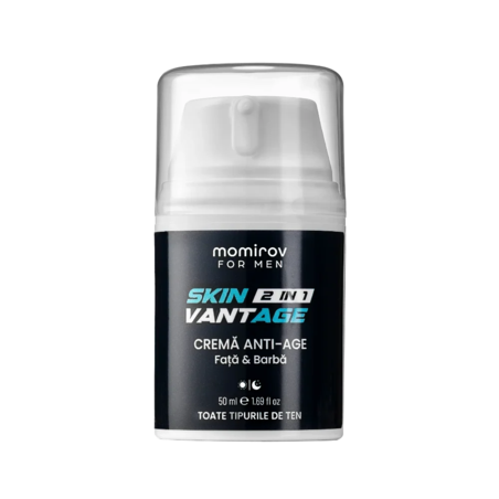 Momirov-Cremă pentru bărbați Skin Vantage anti-age 2in1, 50 ml