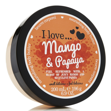 I Love Unt de corp Mango & Papaya 200 ml