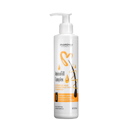 Momirov-Șampon Aminofill Complex pentru reconstrucția intensivă a părului, 250 ml