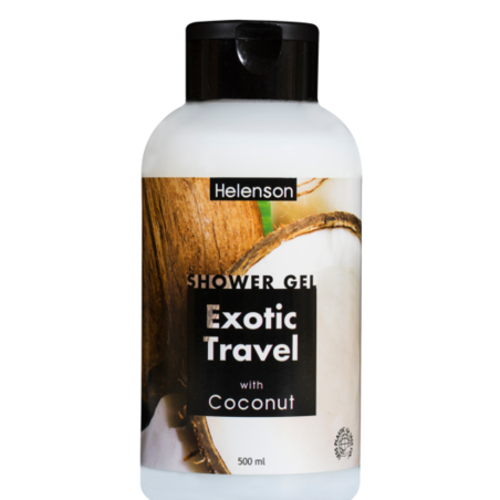 Helenson Gel de dus Exotic Travel Cocos 500ml