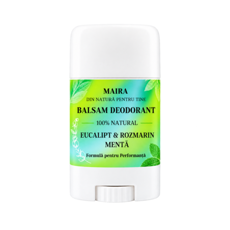 Deodorant de corp Natural cu Eucalipt, Rozmarin și Mentă