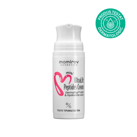 Momirov-Mini Cremă Ultralift cu peptide și acid hialuronic, 15 ml