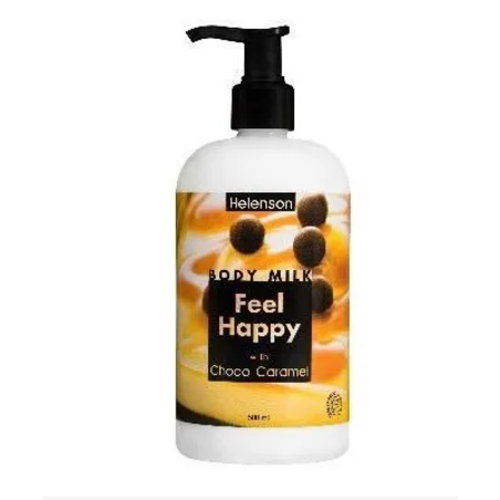 Helenson Lapte de corp FEEL HAPPY Ciocolata Caramel 500ml