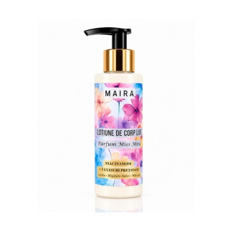 Loțiune de Corp Lux cu Niacinamide – Miss Mira | Piele Fină și Superb Parfumată