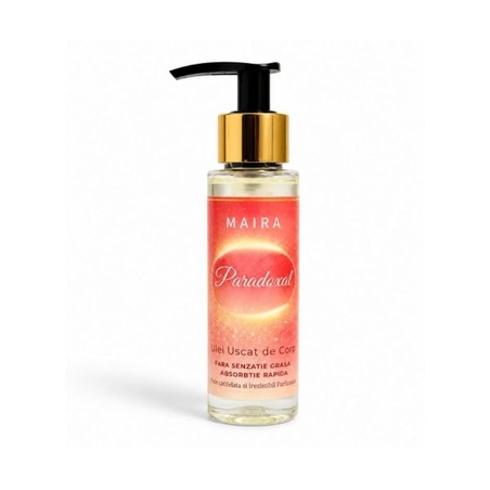 Ulei Uscat de Corp Paradoxal – Parfum Superb cu Vanilie, Ambră și Mosc | 100ml