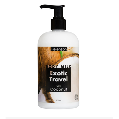Helenson Lapte de corp Exotic Travel Cocos 500ml