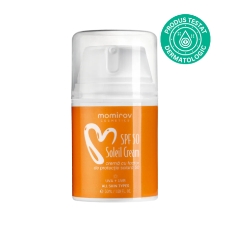 Momirov-Cremă Soleil cu factor de protecție solară SPF 50, 50 ml