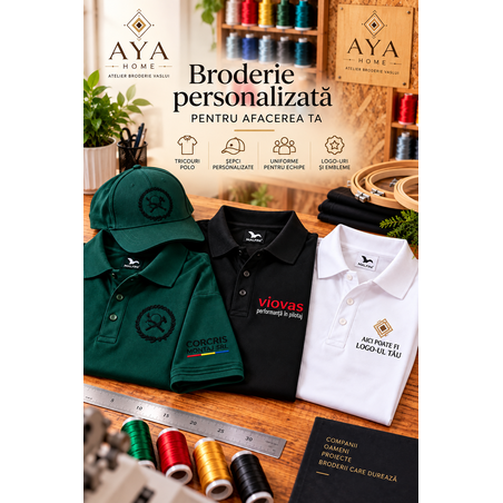 Broderie personalizată pentru afacerea ta