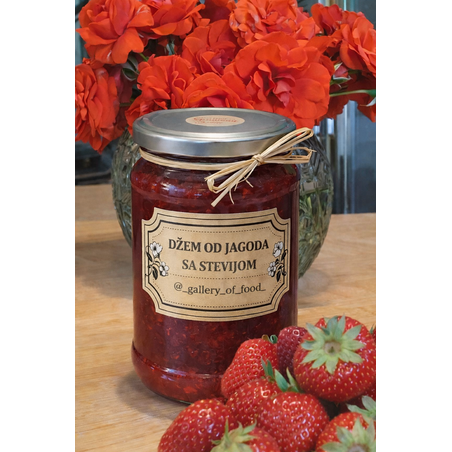 Džem od jagoda sa stevijom